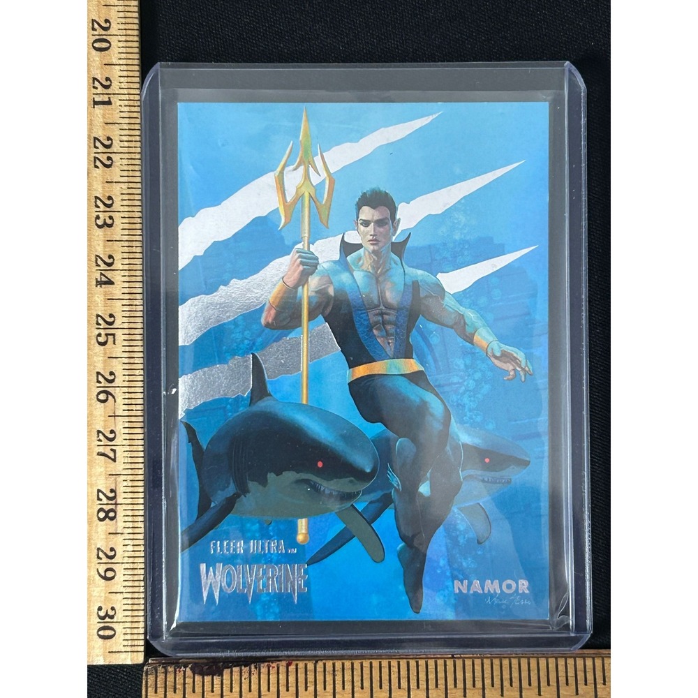 Namor Marvel Trading Card Fleer Ultra‎ Wolverine 1994